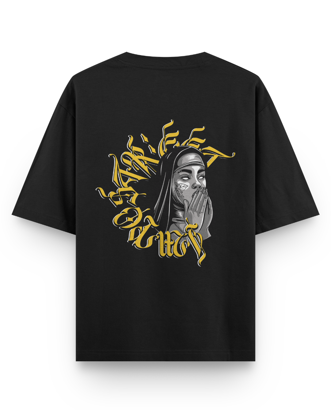 Camiseta Oversized Premium Faith - Costas