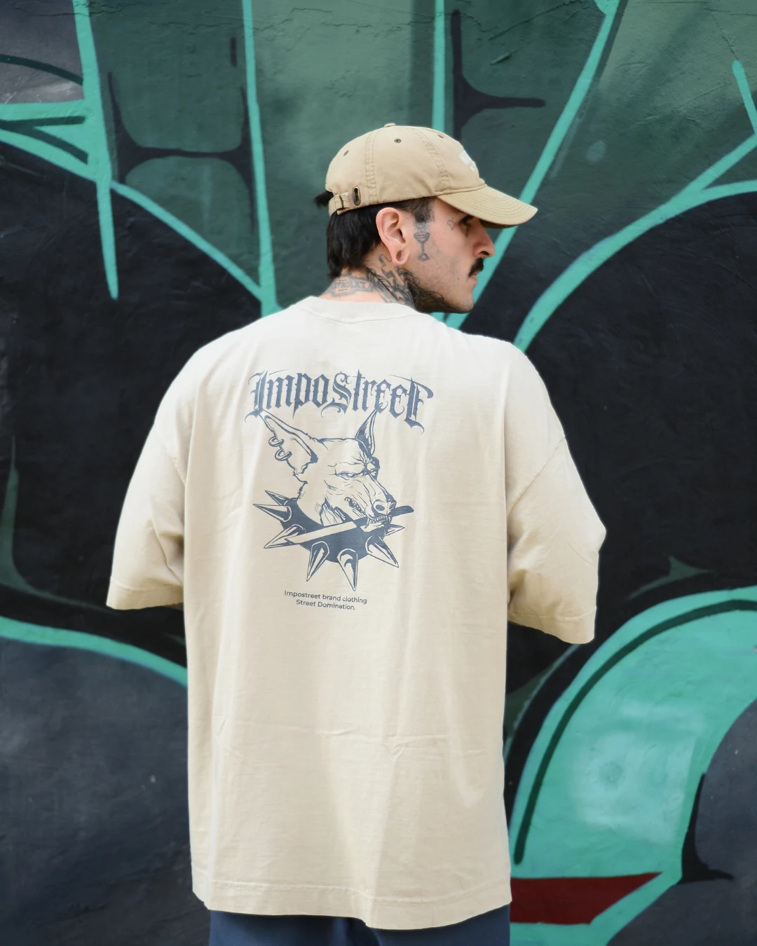 Camiseta Oversized Premium Dog Knife
