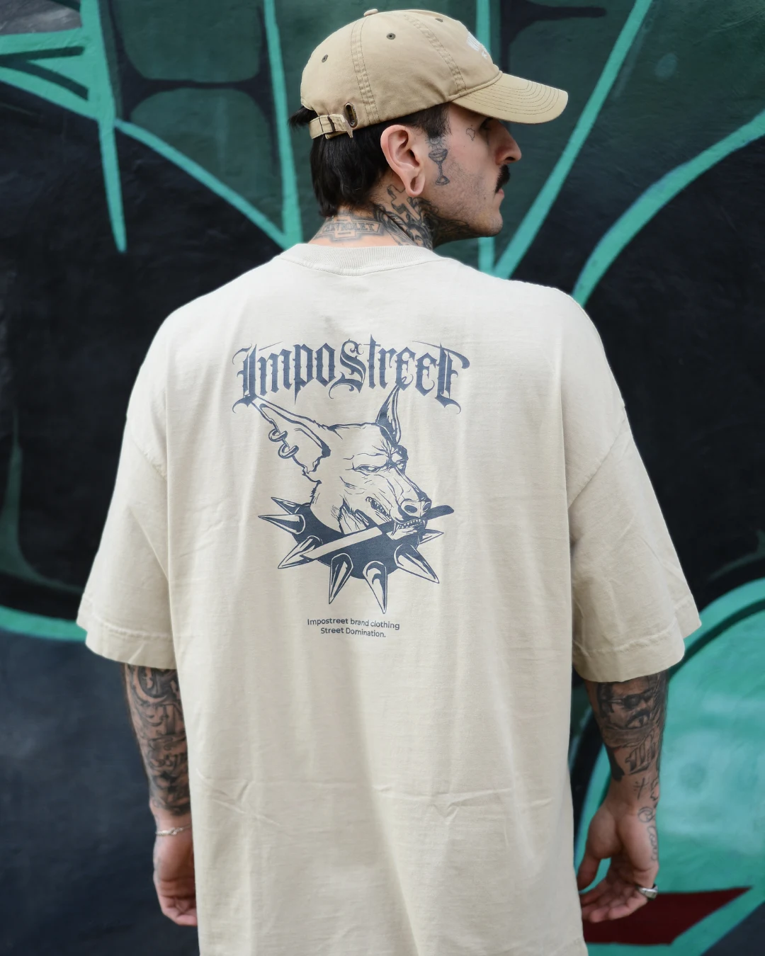 Camiseta Oversized Premium Dog Knife