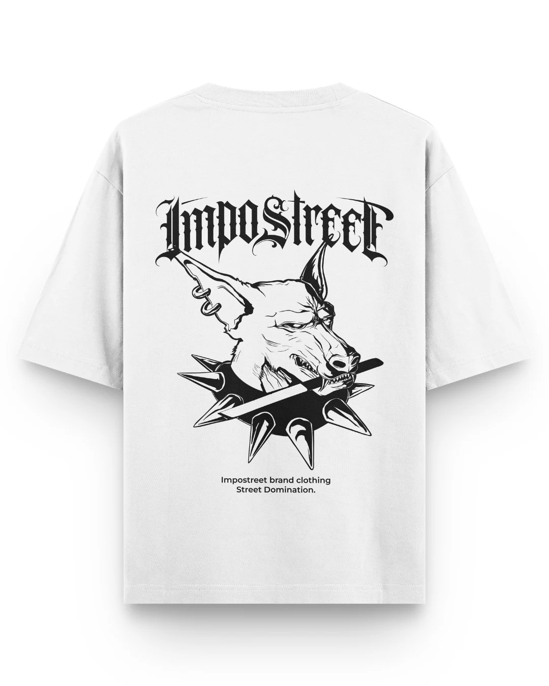 Camiseta Oversized Premium Dog Knife